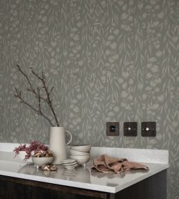 Sara Wallpaper by Sandberg Sage Green