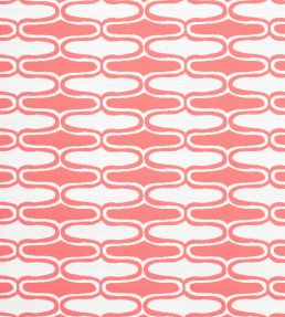 Saraband Fabric by Thibaut Coral