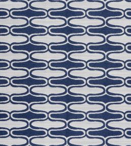 Saraband Fabric by Thibaut Navy