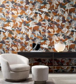 Saranda Wallpaper by Arte Amber Woods