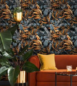 Sariska Jungle Wallpaper by Avalana Copper