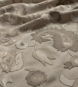 Sarouk Fabric by Warwick Parchment