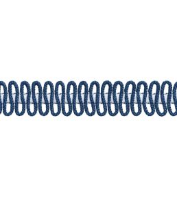 Sashay Applique Trimming by Thibaut Navy