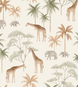 Savannah Wallpaper by Borastapeter Orange