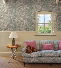 Savernake Wallpaper by Fermoie Taupe