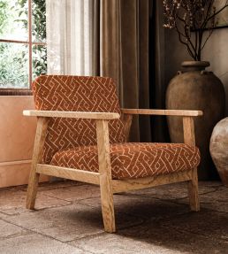 Savuti FR Fabric by Warwick Tuscan