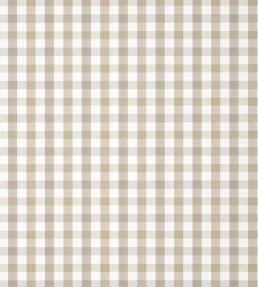 Saybrook Check Wallpaper by Anna French Beige
