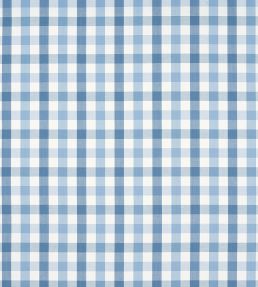 Saybrook Check Fabric by Anna French Light Blue