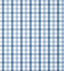 Saybrook Check Wallpaper by Anna French Light Blue