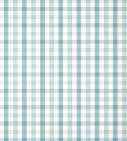 Saybrook Check Wallpaper by Anna French Spa Blue