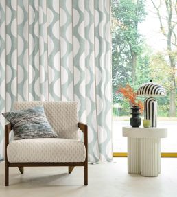 Scacchiera Fabric by Camengo Milk