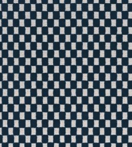 Scacchiera Fabric by Camengo Petrole