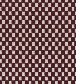 Scacchiera Fabric by Camengo Terre De Sienne