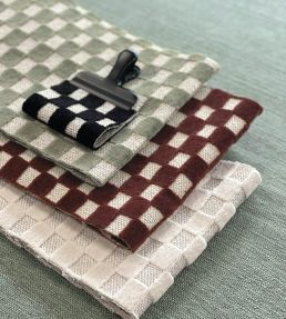 Scacchiera Fabric by Camengo Carbone