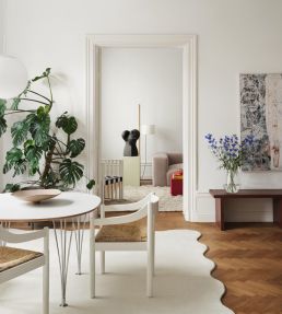 Layered Scallop rug Bone White SCALBW160230 Bone White
