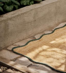 Layered Scallop rug Dark Green SCAJUDG140200 Dark Green