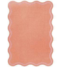 Layered Scallop rug Watermelon Pink SCALWP180270 Watermelon Pink