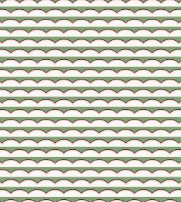 Scallops Wallpaper by Ottoline Green