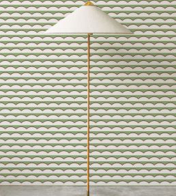 Scallops Wallpaper by Ottoline Green