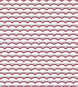 Scallops Wallpaper by Ottoline Lilac