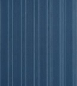 Scarlet Stripe Wallpaper by Thibaut Navy