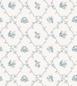 Scenes Wallpaper by Coordonne Indigo