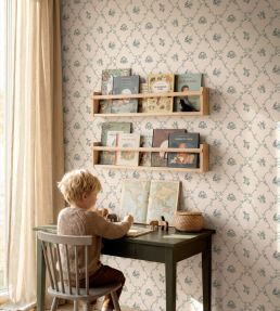 Scenes Wallpaper by Coordonne Indigo