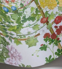 Scenic Flora Mural by Cole & Son Natural White