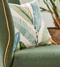 Hikkaduwa Fabric by Scion Tangerine