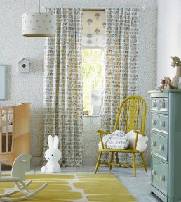 Letters Play Fabric by Scion Hemp/Biscuit/Paper