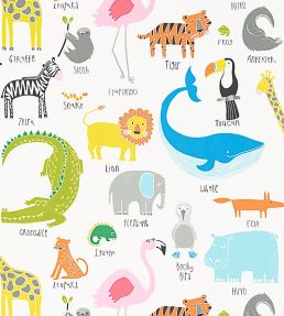 Animal Magic Wallpaper by Scion Tutti Frutti/Chalk