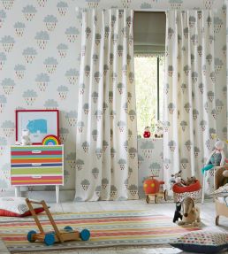 April Showers Wallpaper by Scion Slate/Pickle/Paper