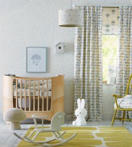 Lots Of Dots Wallpaper by Scion Hemp / Biscuit / Maize