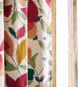 Akira Fabric by Scion Berry / Ochre