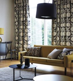 Blomma Fabric by Scion Toffee / Blush / Putty