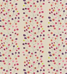 Berry Tree Fabric by Scion Mink / Plum / Berry / Lime