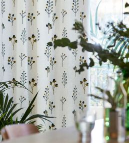 Mukula Fabric by Scion Gecko / Citrus / Pacific