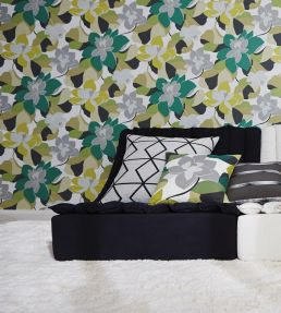 Pivot Fabric by Scion Taupe / Onyx