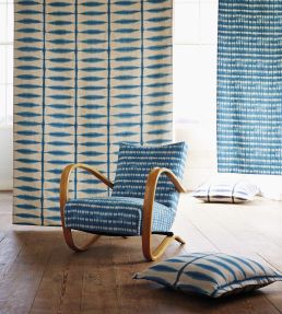 Shibori Fabric by Scion Chilli / Linen