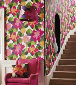 Diva Wallpaper by Scion Peony / Sunset