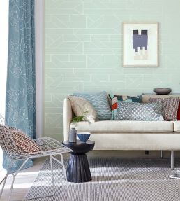 Barbican Wallpaper by Scion Fossil