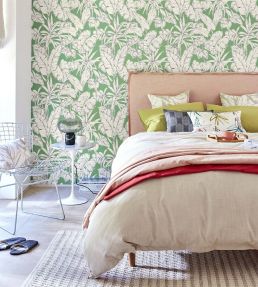 Parlour Palm Wallpaper by Scion Raffia