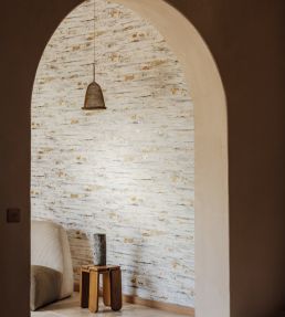 Scorza Wallpaper by Elitis Silence de craie
