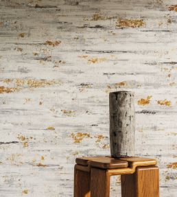 Scorza Wallpaper by Elitis Silence de craie
