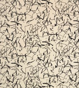 Scribble Recycled Fabric by Kirkby Design Monochrome