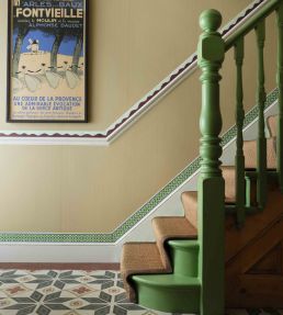 Scroll Border 5cm Wallpaper by Parker & Jules Day Blue
