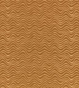 Scroll Fabric by Kirkby Design Tobacco
