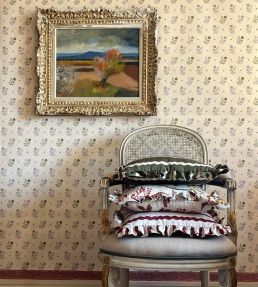 Scroll Stripe Fabric by Parker & Jules Hunter