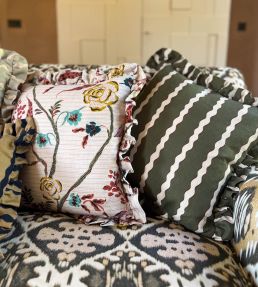 Scroll Stripe Fabric by Parker & Jules Hunter