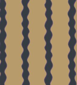 Scroll Stripe Fabric by Parker & Jules Tea